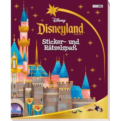 Panini Disney: Disneyland Resort: Sticker- und Rätselspaß: Activityblock mit 3 Stickerseiten (1 Seite mit Goldfolienstickern) und Perforation Panini Disney: Disneyland Resort: Sticker- und Rätselspaß: Activityblock mit 3 Stickerseiten (1 Seite mit Goldfolienstickern) und Perforation