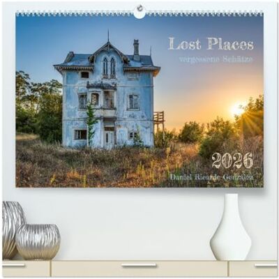 ART Lost Places vergessene Schätze (hochwertiger Premium Wandkalender 2026 DIN A2 quer), Kunstdruck in Hochglanz: Magische, morbide, vergessene und verlassene Orte ART Lost Places vergessene Schätze (hochwertiger Premium Wandkalender 2026 DIN A2 quer), Kunstdruck in Hochglanz: Magische, morbide, vergessene und verlassene Orte