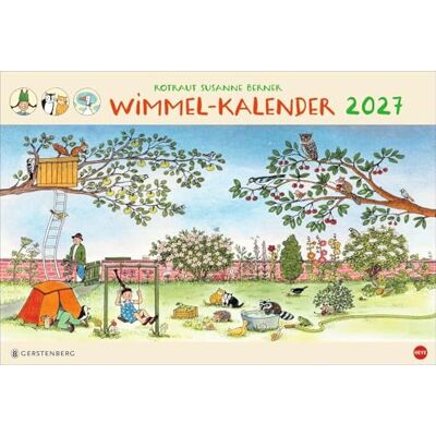 Heye R.S. Berner Wimmel-Kalender 2027: Großer Wandkalender mit detailreichen Suchbildern aus den Bilderbuchklassikern der bekannten Illustratorin. Kalender im Querformat 58 x 39 cm Heye R.S. Berner Wimmel-Kalender 2027: Großer Wandkalender mit detailreichen Suchbildern aus den Bilderbuchklassikern der bekannten Illustratorin. Kalender im Querformat 58 x 39 cm