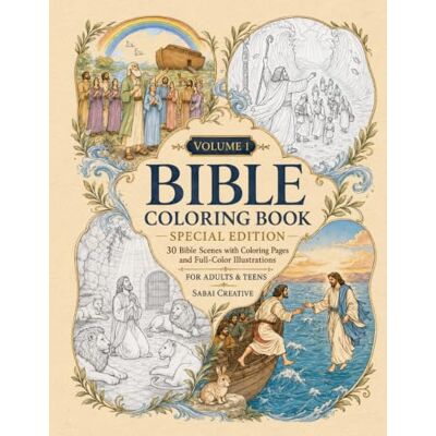 Creative Bible Coloring Book: 30 Beautiful Bible Scenes to Color, Reflect On, and Explore Creative Bible Coloring Book: 30 Beautiful Bible Scenes to Color, Reflect On, and Explore