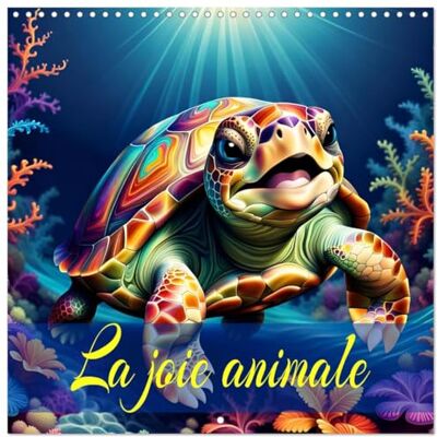 CALVENDO La joie animale, calendario da parete quadrato 2027, 30 x 30 cm, doppio calendario con una pagina per prendere appunti CALVENDO La joie animale, calendario da parete quadrato 2027, 30 x 30 cm, doppio calendario con una pagina per prendere appunti