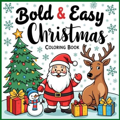 ART Bold & Easy Christmas: Coloring Book ART Bold & Easy Christmas: Coloring Book