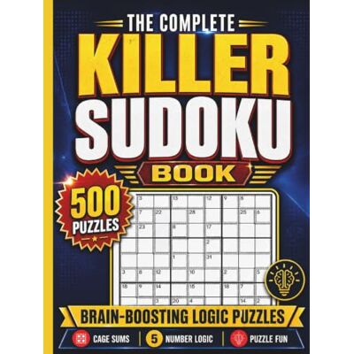 Garmin The Complete Killer Sudoku Book: 500 Hard Killer Sudoku Logic Puzzles for Adults from Easy to Expert to Strengthen Focus & Problem-Solving Skills with Full Solutions Garmin The Complete Killer Sudoku Book: 500 Hard Killer Sudoku Logic Puzzles for Adults from Easy to Expert to Strengthen Focus & Problem-Solving Skills with Full Solutions