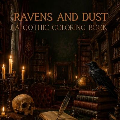 Daisy Tech Dust and Ravens:: A Gothic Coloring Book Daisy Tech Dust and Ravens:: A Gothic Coloring Book