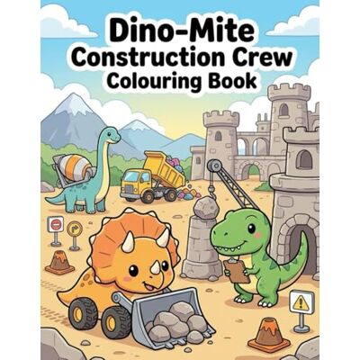 Andersson Dino-Mite Construction Crew: Colouring Book Andersson Dino-Mite Construction Crew: Colouring Book