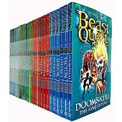 Garmin Beast Quest 24 libri Collection Set Serie 7 10 di Adam Blade (Noctila, Doomskull, Ursus, Torpix, Balisk, Bloodboar, Convol, Carnivora e ALTRO!) Garmin Beast Quest 24 libri Collection Set Serie 7 10 di Adam Blade (Noctila, Doomskull, Ursus, Torpix, Balisk, Bloodboar, Convol, Carnivora e ALTRO!)