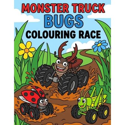Andersson Monster Truck Bugs: Colouring Race for Kids Andersson Monster Truck Bugs: Colouring Race for Kids