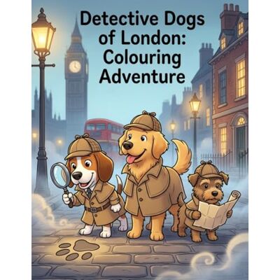 Andersson Detective Dogs of London: A Mystery Colouring Adventure for Kids Andersson Detective Dogs of London: A Mystery Colouring Adventure for Kids