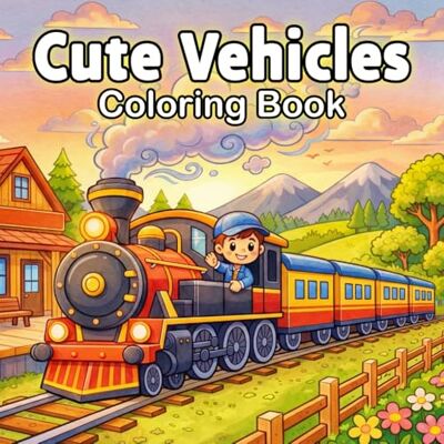 Blanco Cute Vehicles Coloring Book for Kids Ages 4-8: From Monster Trucks and Diggers to Planes and Trains 50 Fun and Educational Coloring Pages Big Jumbo Illustrations for Boys and Girls Blanco Cute Vehicles Coloring Book for Kids Ages 4-8: From Monster Trucks and Diggers to Planes and Trains 50 Fun and Educational Coloring Pages Big Jumbo Illustrations for Boys and Girls