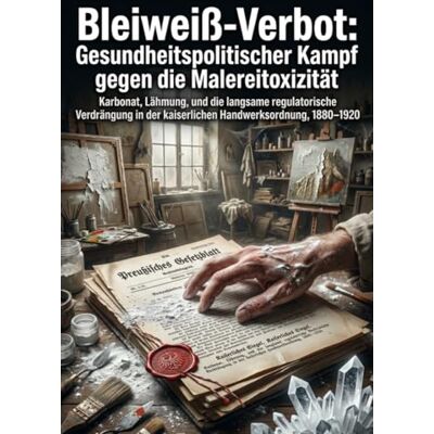 Weber Bleiweiß-Verbot: Gesundheitspolitischer Kampf gegen die Malereitoxizität: Karbonat, Lähmung, und die langsame regulatorische Verdrängung in der kaiserlichen Handwerksordnung, 1880–1920 Weber Bleiweiß-Verbot: Gesundheitspolitischer Kampf gegen die Malereitoxizität: Karbonat, Lähmung, und die langsame regulatorische Verdrängung in der kaiserlichen Handwerksordnung, 1880–1920