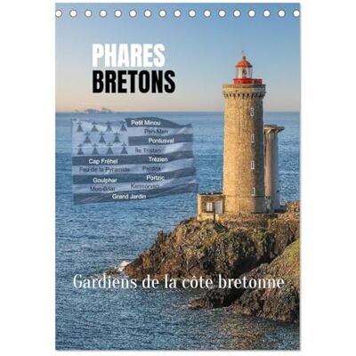 Benoît, Etienne Phares Bretons Gardiens de la côte bretonne (Calendrier de bureau 2026 DIN A5 horizontal), calendrier mensuel: Un voyage à travers la Bretagne, le pays des phares Benoît, Etienne Phares Bretons Gardiens de la côte bretonne (Calendrier de bureau 2026 DIN A5 horizontal), calendrier mensuel: Un voyage à travers la Bretagne, le pays des phares