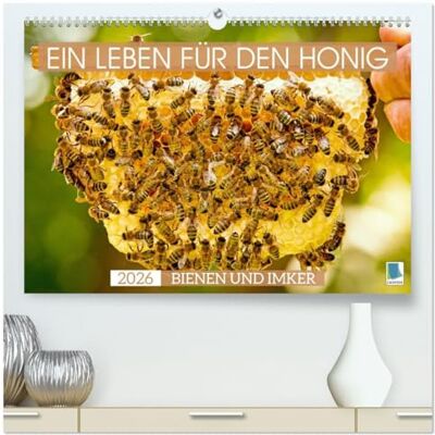 CALVENDO Una vita per il miele, api e apicoltori (calendario da parete di alta qualità 2026 DIN A2 quer), stampa artistica lucida. Il mondo dell'apicoltura: fiori, api, miele ( animali) CALVENDO Una vita per il miele, api e apicoltori (calendario da parete di alta qualità 2026 DIN A2 quer), stampa artistica lucida. Il mondo dell'apicoltura: fiori, api, miele ( animali)