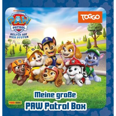 Panini PAW Patrol: Meine große PAW Patrol Box: Box aus Metall mit Activitybuch, Malbuch, Stickerbogen und 6 Buntstiften Panini PAW Patrol: Meine große PAW Patrol Box: Box aus Metall mit Activitybuch, Malbuch, Stickerbogen und 6 Buntstiften