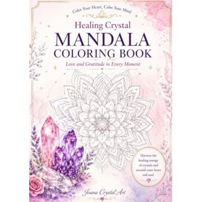 Healing Crystal Mandala: Color Your Heart with Love, Gratitude, and Inner Peace Healing Crystal Mandala: Color Your Heart with Love, Gratitude, and Inner Peace
