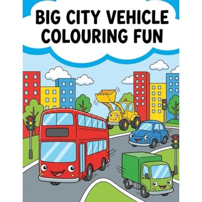 Andersson Big City: Vehicle Colouring Book Andersson Big City: Vehicle Colouring Book