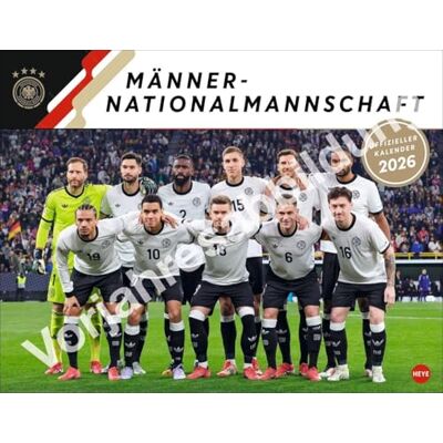 Heye DFB Männer Posterkalender 2027: Fußballkalender mit den Stars der deutschen Fußball-Nationalmannschaft. Monatskalender als Blickfang für Kicker-Fans im Format 44 x 34 cm. Heye DFB Männer Posterkalender 2027: Fußballkalender mit den Stars der deutschen Fußball-Nationalmannschaft. Monatskalender als Blickfang für Kicker-Fans im Format 44 x 34 cm.