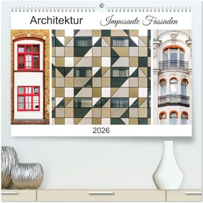 Kolfenbach, Klaus Architektur. Imposante Fassaden (hochwertiger Premium Wandkalender 2026 DIN A2 quer), Kunstdruck in Hochglanz: Beeindruckende Außenansichten von ... in 12 außergewöhnlichen Fotografien Kolfenbach, Klaus Architektur. Imposante Fassaden (hochwertiger Premium Wandkalender 2026 DIN A2 quer), Kunstdruck in Hochglanz: Beeindruckende Außenansichten von ... in 12 außergewöhnlichen Fotografien