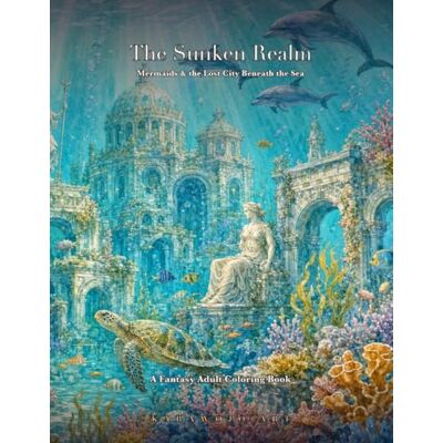 ART The Sunken Realm: A Mermaid Fantasy Coloring Book of the Lost Greek City Beneath the Sea ART The Sunken Realm: A Mermaid Fantasy Coloring Book of the Lost Greek City Beneath the Sea