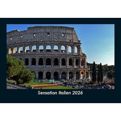Becker Sensation Italien 2026 Fotokalender DIN A5: Monatskalender mit Bild-Motiven aus Orten und Städten, Ländern und Kontinenten Becker Sensation Italien 2026 Fotokalender DIN A5: Monatskalender mit Bild-Motiven aus Orten und Städten, Ländern und Kontinenten