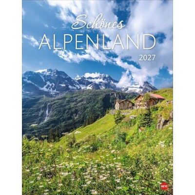 Heye Schönes Alpenland Posterkalender 2027: Beeindruckender Fotokalender mit traumhaften Berglandschaften. Wand-Kalender 2027 für Bergfreunde und Naturliebhaber. Heye Schönes Alpenland Posterkalender 2027: Beeindruckender Fotokalender mit traumhaften Berglandschaften. Wand-Kalender 2027 für Bergfreunde und Naturliebhaber.