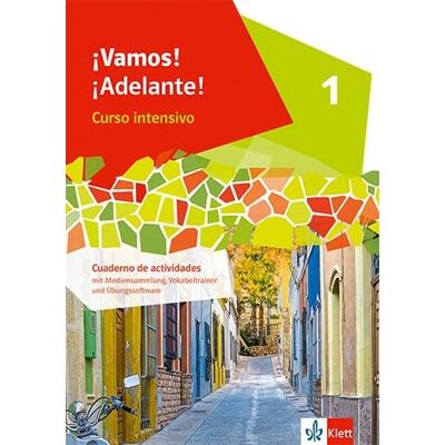 Klett ¡Vamos! ¡Adelante! Curso intensivo 1. Cuaderno de actividades mit Audios, Videos und Lernsoftware 1. Lernjahr: Cuaderno de actividades mit Mediensammlung, Vokabeltrainer und Übungssoftware 1. Lernjahr Klett ¡Vamos! ¡Adelante! Curso intensivo 1. Cuaderno de actividades mit Audios, Videos und Lernsoftware 1. Lernjahr: Cuaderno de actividades mit Mediensammlung, Vokabeltrainer und Übungssoftware 1. Lernjahr