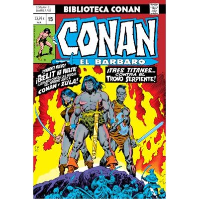 PANINI ESPAÑA S.A. Biblioteca conan el bárbaro 15 1977: conan the bar-barian 83-88, annual 3 usa PANINI ESPAÑA S.A. Biblioteca conan el bárbaro 15 1977: conan the bar-barian 83-88, annual 3 usa