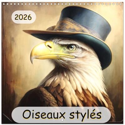 Pagnon, Marie-ange Oiseaux Stylés (Calendrier mural carré 2026 30x30 cm) Calendrier double avec une page pour vos prises de notes: Laissez la beauté de ces oiseaux et le ... années 30 s'inviter chez vous toute l'année. Pagnon, Marie-ange Oiseaux Stylés (Calendrier mural carré 2026 30x30 cm) Calendrier double avec une page pour vos prises de notes: Laissez la beauté de ces oiseaux et le ... années 30 s'inviter chez vous toute l'année.