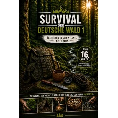 Braun Survival der Deutsche Wald 1.: Survival Deutschland Wald: Krisenvorsorge, Bushcraft, Orientierung, Selbstversorgung und mentale Stärke für Notfall und Outdoor-Situationen Braun Survival der Deutsche Wald 1.: Survival Deutschland Wald: Krisenvorsorge, Bushcraft, Orientierung, Selbstversorgung und mentale Stärke für Notfall und Outdoor-Situationen