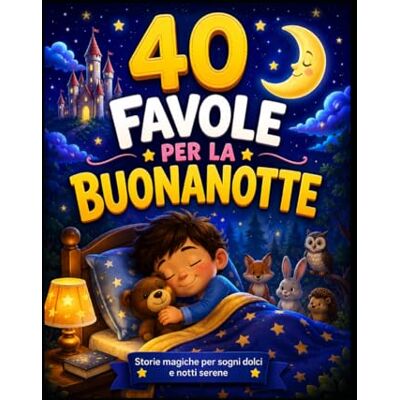 Acer 40 Favole della Buonanotte: Storie dolci e brevi per bambini dai 4 agli 8 anni, con animali, amicizia, emozioni e una filastrocca speciale per chi legge Acer 40 Favole della Buonanotte: Storie dolci e brevi per bambini dai 4 agli 8 anni, con animali, amicizia, emozioni e una filastrocca speciale per chi legge