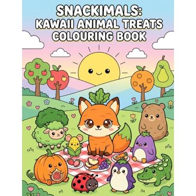 Andersson Snackimals: Kawaii Animal Treats Colouring Book Andersson Snackimals: Kawaii Animal Treats Colouring Book