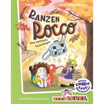 Thilo Ranzen Rocco Das verhexte Ferienlager: Mit interaktiven Bildrätseln Das Comic-Leseabenteuer für die Grundschulzeit: Spannend erzählt mit coolen Rätseln, bunten Bildern und Lese-Audio: 2 Thilo Ranzen Rocco Das verhexte Ferienlager: Mit interaktiven Bildrätseln Das Comic-Leseabenteuer für die Grundschulzeit: Spannend erzählt mit coolen Rätseln, bunten Bildern und Lese-Audio: 2