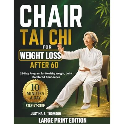 Thomson Chair Tai Chi for weight loss After 60: A Gentle 28-Day No-Diet Illustrated Program — Bad-Day Modifications, Progress Tracker, and the Science Your ... to Support Healthy Weight and Feel Lighter Thomson Chair Tai Chi for weight loss After 60: A Gentle 28-Day No-Diet Illustrated Program — Bad-Day Modifications, Progress Tracker, and the Science Your ... to Support Healthy Weight and Feel Lighter