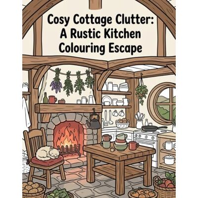 Andersson Cosy Cottage Clutter: A Rustic kitchen Colouring Escape Andersson Cosy Cottage Clutter: A Rustic kitchen Colouring Escape