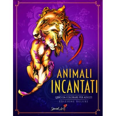 ART Animali Incantati: Un libro da colorare per adulti con più di 60 immagini uniche di animali provenienti da un regno magico ART Animali Incantati: Un libro da colorare per adulti con più di 60 immagini uniche di animali provenienti da un regno magico