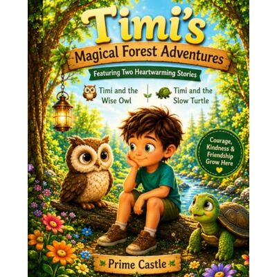 PRiME Timi’s Magical Forest Adventures. Featuring: Timi and the Wise Owl & Timi and the Slow Turtle: A Heartwarming Children’s Story Collection About ... Friendship, and Courage for Kids Ages 3–8 PRiME Timi’s Magical Forest Adventures. Featuring: Timi and the Wise Owl & Timi and the Slow Turtle: A Heartwarming Children’s Story Collection About ... Friendship, and Courage for Kids Ages 3–8