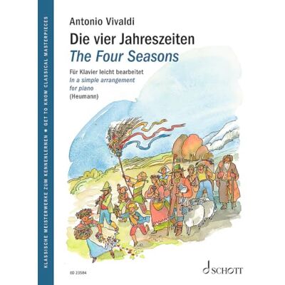 Schott The Four Seasons Op. 8, Nos. 1-4: Simple Piano Arrangement Get to Know Classical Masterpieces Schott The Four Seasons Op. 8, Nos. 1-4: Simple Piano Arrangement Get to Know Classical Masterpieces