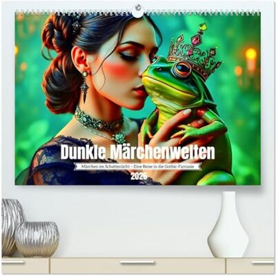 Stachanczyk, Katharina Dunkle Märchenwelten (hochwertiger Premium Wandkalender 2026 DIN A2 quer), Kunstdruck in Hochglanz: Ein Jahr voller vertrauter Märchenfiguren, die im ... Gothic-Stil neu zum Leben erwachen. Stachanczyk, Katharina Dunkle Märchenwelten (hochwertiger Premium Wandkalender 2026 DIN A2 quer), Kunstdruck in Hochglanz: Ein Jahr voller vertrauter Märchenfiguren, die im ... Gothic-Stil neu zum Leben erwachen.