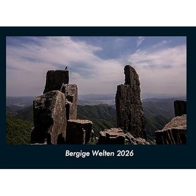 Becker Bergige Welten 2026 Fotokalender DIN A4: Monatskalender mit Bild-Motiven von Haustieren, Bauernhof, wilden Tieren und Raubtieren Becker Bergige Welten 2026 Fotokalender DIN A4: Monatskalender mit Bild-Motiven von Haustieren, Bauernhof, wilden Tieren und Raubtieren