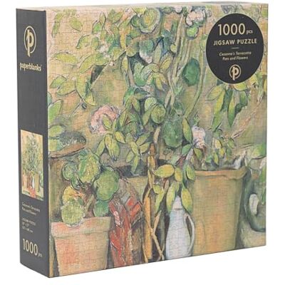 Paperblanks Vasi di Terracotta e Fiori, Cezanne Vasi di Terracotta e Fiori, Cezanne Puzzle 1000 pezzis Paperblanks Vasi di Terracotta e Fiori, Cezanne Vasi di Terracotta e Fiori, Cezanne Puzzle 1000 pezzis