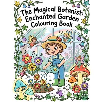 Andersson The Magical Botanist: Enchanted Garden Colouring Book Andersson The Magical Botanist: Enchanted Garden Colouring Book