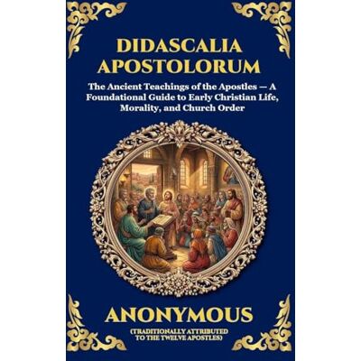 Anonymous Didascalia Apostolorum: The Ancient Teachings of the Apostles A Foundational Guide to Early Christian Life, Morality, and Church Order (Large Print Deluxe Edition For Easy Reading): 88 Anonymous Didascalia Apostolorum: The Ancient Teachings of the Apostles A Foundational Guide to Early Christian Life, Morality, and Church Order (Large Print Deluxe Edition For Easy Reading): 88