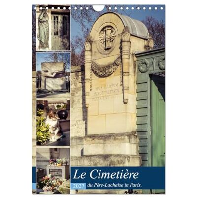 CALVENDO Le Cimetière du Père-Lachaise a Parigi (calendario da parete 2027 DIN A4 alto), calendario mensile: Père-Lachaise è il cimitero più grande di Parigi e allo stesso tempo il primo beg CALVENDO Le Cimetière du Père-Lachaise a Parigi (calendario da parete 2027 DIN A4 alto), calendario mensile: Père-Lachaise è il cimitero più grande di Parigi e allo stesso tempo il primo beg