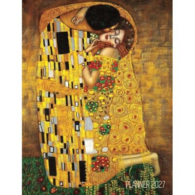 Panda Gustav Klimt Planner 2027: The Kiss Daily Organizer (12 Months) Romantic Gold Art Nouveau Painting Austrian Art Monthly Scheduler Panda Gustav Klimt Planner 2027: The Kiss Daily Organizer (12 Months) Romantic Gold Art Nouveau Painting Austrian Art Monthly Scheduler