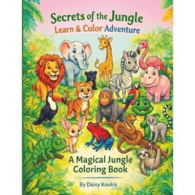 Daisy Tech Secrets of the Jungle: Learn and Color Adventure – A Magical Jungle Coloring Book for Kids Ages 3–7 Daisy Tech Secrets of the Jungle: Learn and Color Adventure – A Magical Jungle Coloring Book for Kids Ages 3–7