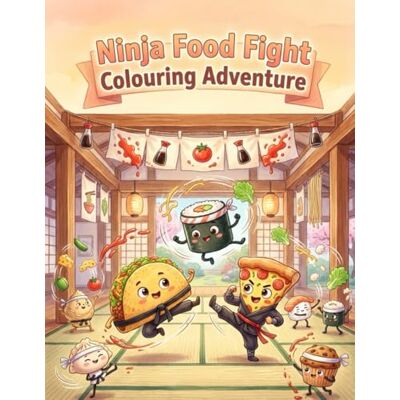 Andersson Ninja Food Fight: Colouring Adventure Andersson Ninja Food Fight: Colouring Adventure