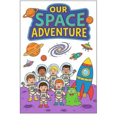 Andersson Space Adventure: Children's Colouring Book Andersson Space Adventure: Children's Colouring Book