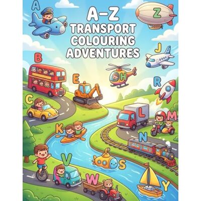 Andersson A-Z Learning Transport: Children's Colouring Book Andersson A-Z Learning Transport: Children's Colouring Book