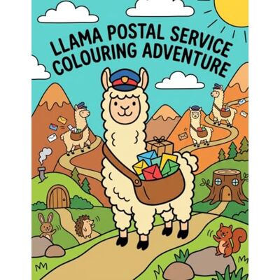 Andersson Llama Postal Service: A Cute Colouring Adventure Andersson Llama Postal Service: A Cute Colouring Adventure