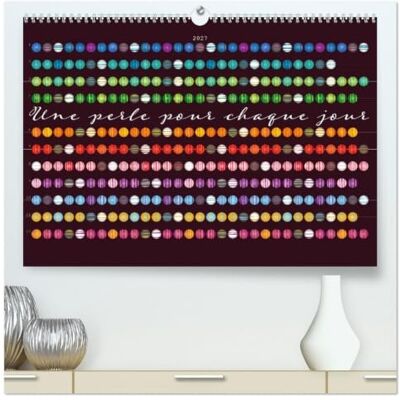 Roth Une perle pour chaque jour (Calendrier mural haut de gamme 2027 DIN A2 vertical), calendrier mensuel: Un calendrier d'un tout autre genre Roth Une perle pour chaque jour (Calendrier mural haut de gamme 2027 DIN A2 vertical), calendrier mensuel: Un calendrier d'un tout autre genre