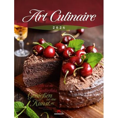 Ackermann Kunstverlag Art Culinaire Kalender 2026 Geschmackvoller Küchen-Kalender im großen Hochformat (50x66 cm) Für Kochliebhaber:innen und Gourmets Ackermann Kunstverlag Art Culinaire Kalender 2026 Geschmackvoller Küchen-Kalender im großen Hochformat (50x66 cm) Für Kochliebhaber:innen und Gourmets